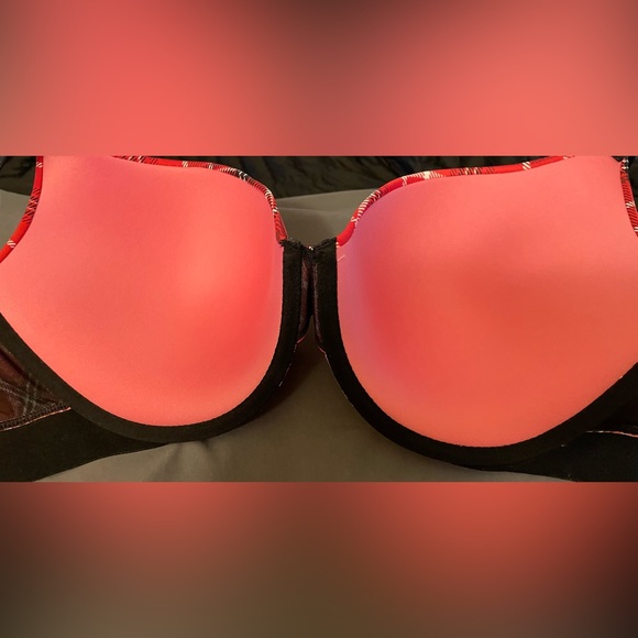 NEW*Victoria’s Secret Red & Black Plaid SALE 38dd - Picture 7 of 9